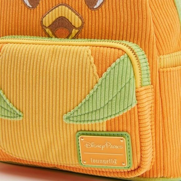 Disney Parks Loungefly Orange Bird Corduroy Backpack NEW main image 7